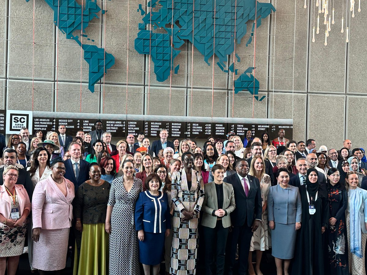 oscepa's tweet photo. This week, OSCE PA President @perejoanpons is in Belgrade attending the @IPUparliament Global Conference of Women Parliamentarians, where participants are discussing ways to overcome gender stereotypes and negative social norms that continue to hinder #genderequality. https://t.co/6nxlJA7snz