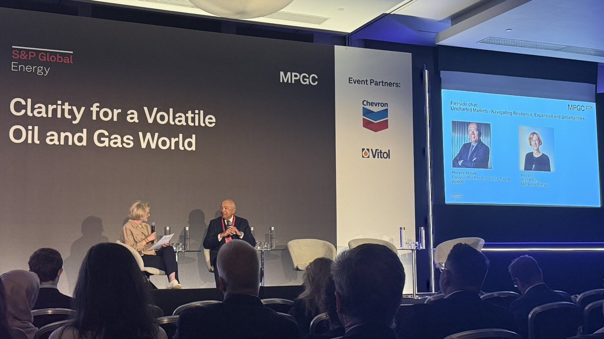 imannasseri's tweet photo. This was one of many great points Mr Khoury of @ADNOCGroup made at the opening of #MPGC this morning! https://t.co/9virXGGWCw