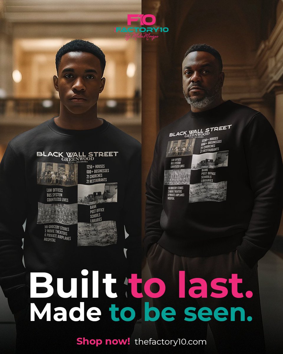 TheFactory_10's tweet photo. 🖤 Some stories deserve to be remembered and represented with pride. Style becomes even more powerful when it reflects culture, history, and the legacy of those who built something meaningful for generations to come. 🔥

https://t.co/RafMt4g6N2

https://t.co/tBPNlOAXUp https://t.co/3UCodOwxEo