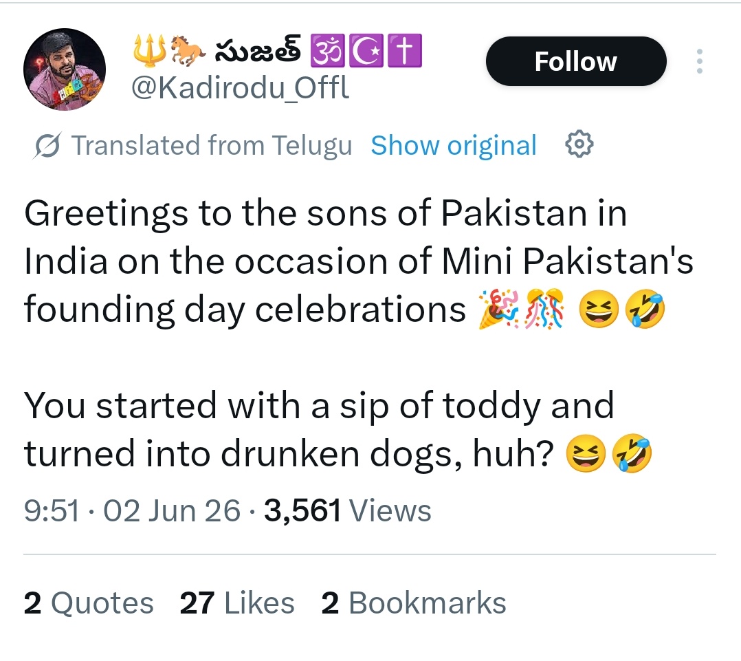 Chandra🇮🇳🚩 tweet media
