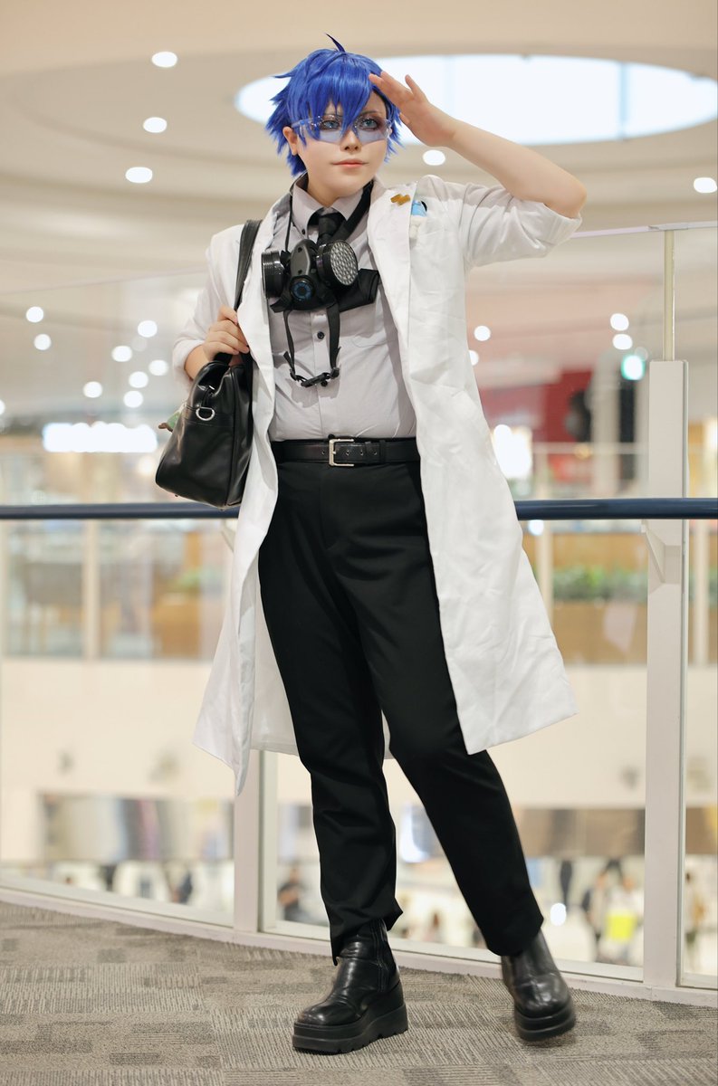 umetarou75's tweet photo. 【cos】

　　🌈🕒　🥼🌱😺　ｾｲﾄｶｲｻﾝ

__あれぇぇ
　　　　待ち合���せ場所
　　　　　　　あってますよねぇ__

Photo→@ebayan123 

#コスモール2026春
#コスモール常滑 https://t.co/ojSi5IeLHp