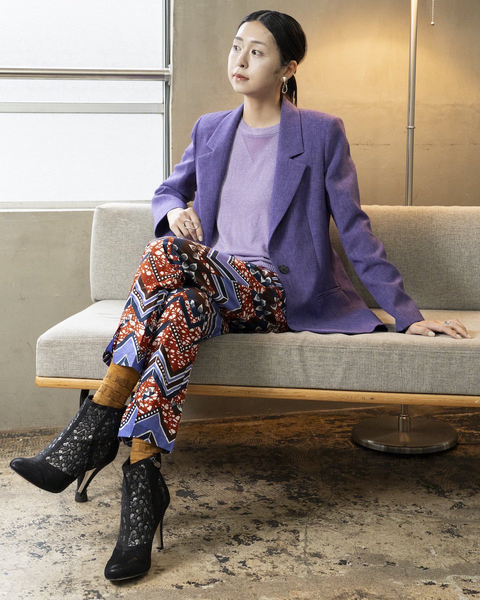 cherryetcacao's tweet photo. いよいよ明日から横浜高島屋POP UP✨

深い色合いの幾何学が織り成すフロントスリットパンツ。

大地を感じさせるシックな大人のアフリカンです。

前スリットがスタイルアップ効果、後ろベルトで裾がキュッとなったアレンジも。

2026.6.3 wed — 6.9 tue 横浜髙島屋 5F

https://t.co/qXoamxAnEl https://t.co/AX2rppt7qq