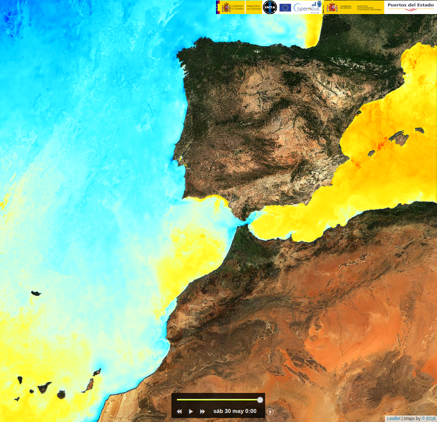 PuertosEstado's tweet photo. 🌡️🌊 La temperatura del agua del mar marcó nuevos récords históricos en el mes de mayo en gran parte de las costas españolas, según las redes de medida de #PuertodelEstado.

Destacan los 26,6 ºC registrados por la boya de Mahón.

🔗 https://t.co/00CostaNzo https://t.co/eqjulMNOnc