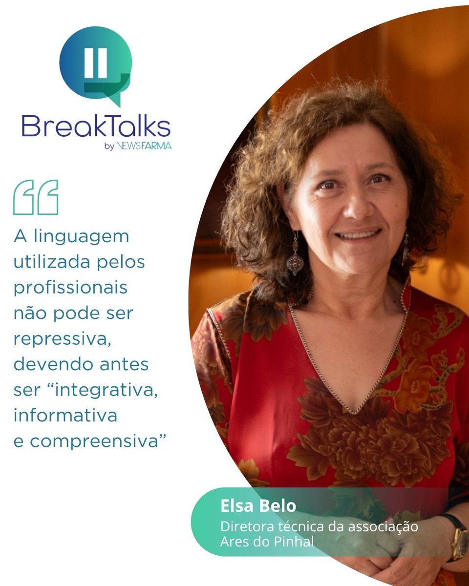 NewsFarma's tweet photo. Na segunda sessão das #BreakTalks, promovida pela News Farma, Elsa Belo, diretora técnica da Ares do Pinhal, sublinhou a urgência de consciencializar a sociedade para formas de dependência.

Assista à entrevista https://t.co/X6Qq429EWo https://t.co/YikNW2iM7c