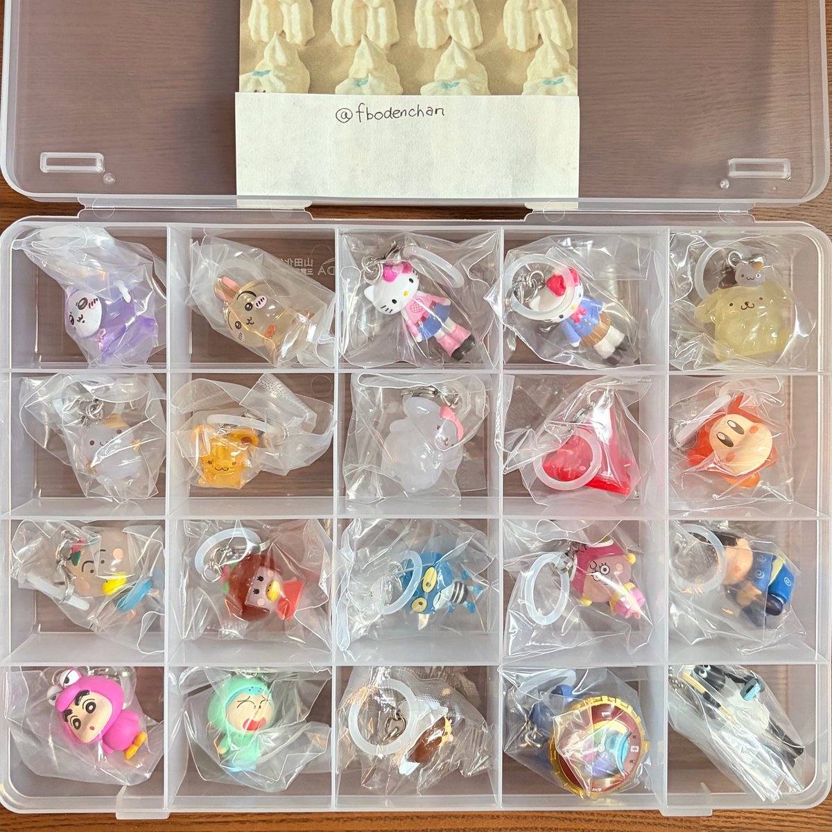 fbodenchan's tweet photo. @0
めじるしアクセサリー ガチャ 交換 

譲：画像1〜6 

求： 画像7
        daisuke kondo めじるしアクセサリー 
        kuma pengin tsuki

郵送での交換📮
固ツイご確認お願いいたします🙇🏻‍♀️
ちびっとも、ヨッシーに関しては送料差、価格差あるため比率違いの方優先🙇🏻‍♀️
お気軽にお声がけください◎ https://t.co/d6nnFShMPA
