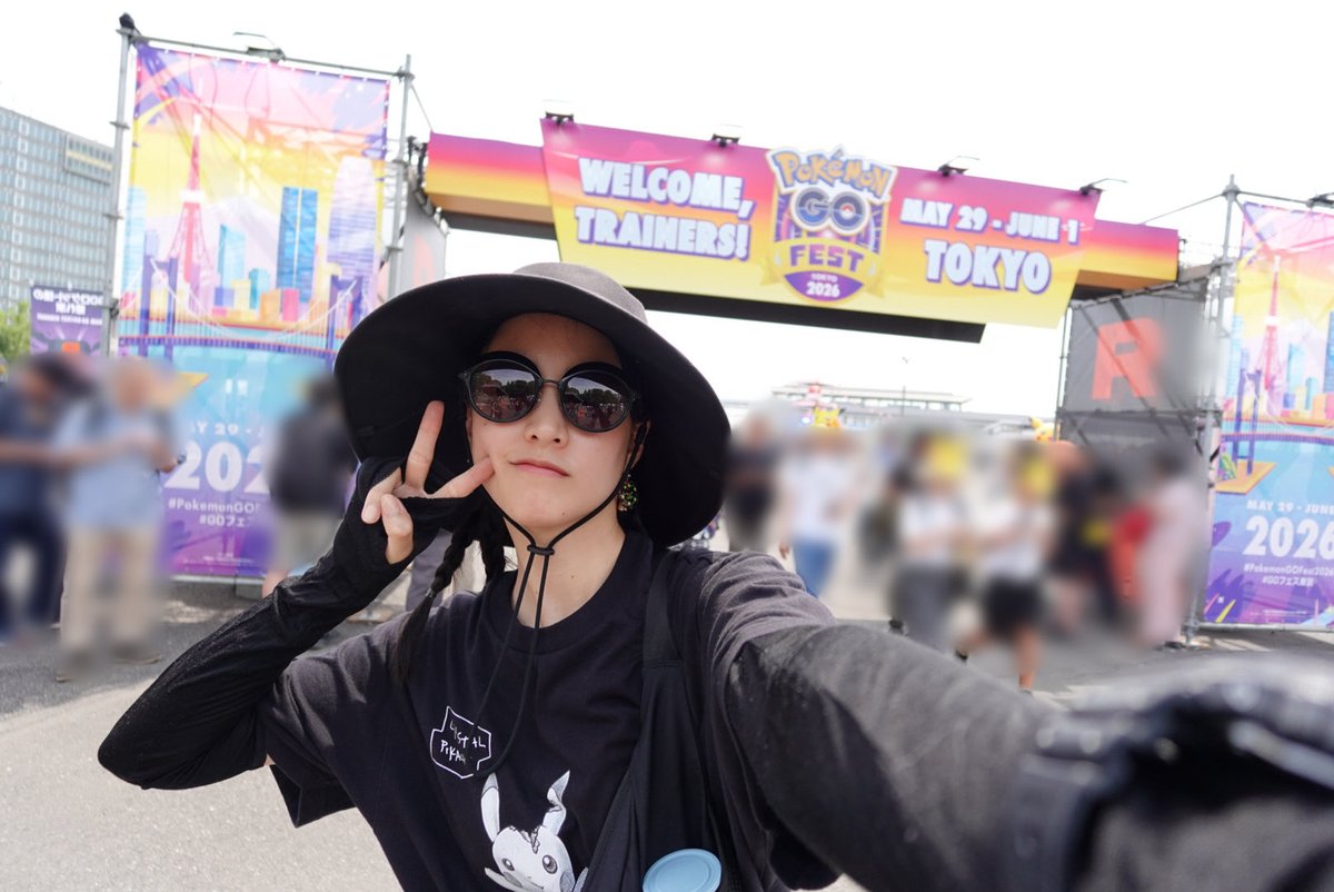 mzkymmtofficial's tweet photo. Goフェスお疲れ様でしたー！ 
 #Pokemongofest2026 https://t.co/7YaUryvGZK