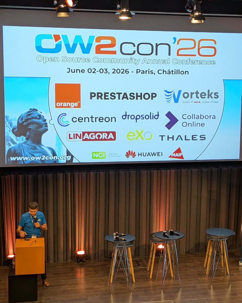 CollaboraOffice's tweet photo. Hello from OW2con 💜 

Today, Richard Brock will be sharing how Collabora Office helps organisations stay in control of their documents while enabling collaborative workflows across desktop and browser environments.

If you're attending OW2con (@ow2), stop by and say hi!

📍 Main Stage
🕒 12:10–12:30

#OW2con #OpenSource #CollaboraOffice