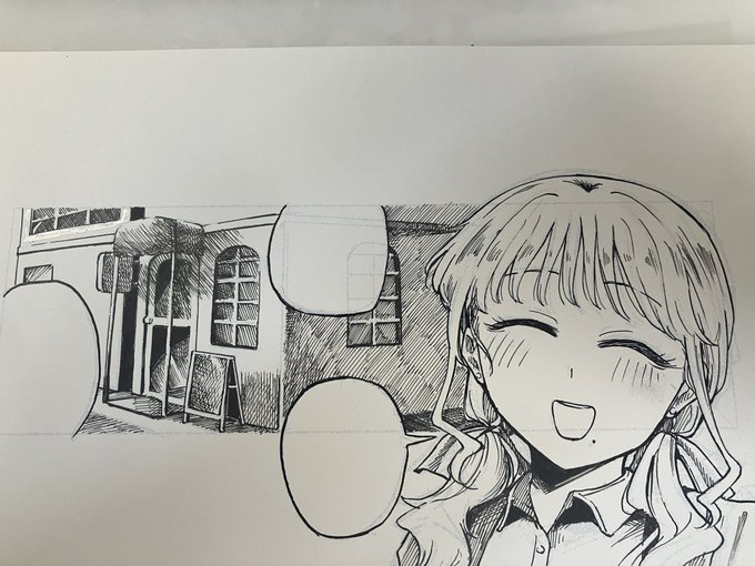 アナログ背景頑張るかの気配を感じています。おわんなすぎる