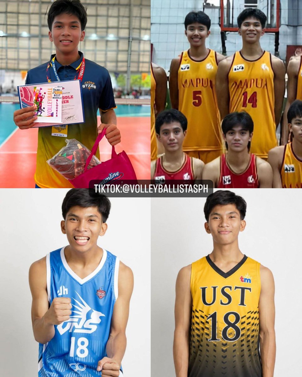 vballistasph's tweet photo. ESPAÑA BOUND 🐯💛

2026 Palarong Pambansa Best Middle Blocker Dione Titus Villacrusis has committed to the University of Santo Tomas for his collegiate career.

#USTGoldenSpikers 
#PalarongPambansa https://t.co/zGMc0h8exZ