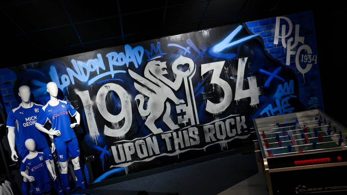 theposh's tweet photo. 🎨 Thank you to @Streetartshire for our new mural in the Posh Store.

#pufc https://t.co/VrpyrTOfYv