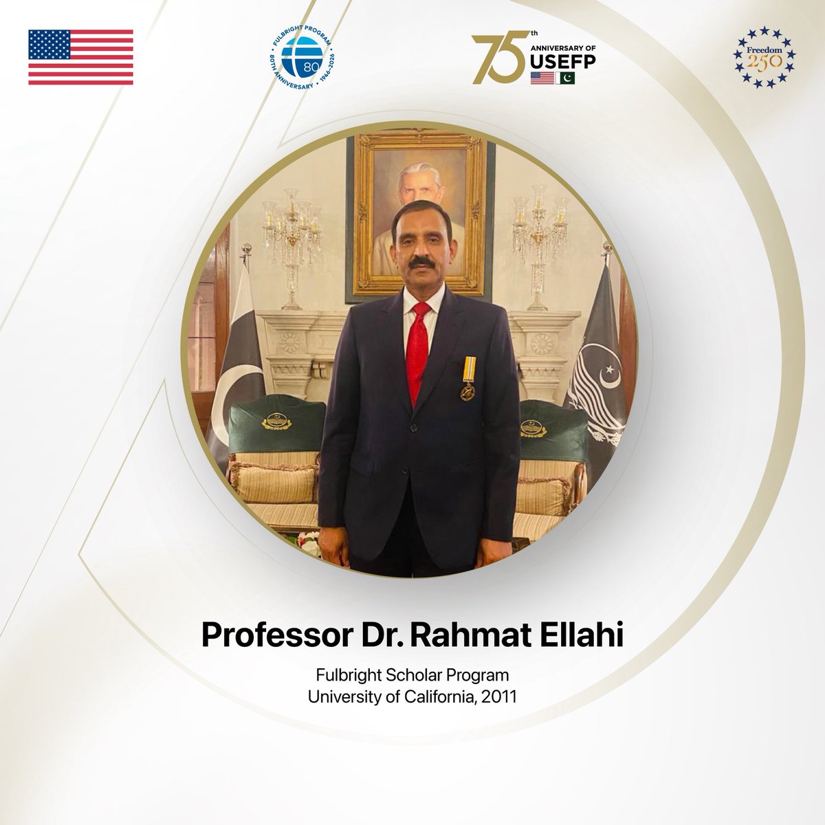 USEFP's tweet photo. In recognition of their contributions, the Government of Pakistan has awarded the Hilal-i-Imtiaz to Prof. Dr. Ikram ul Haq and the Tamgha-i-Imtiaz to Prof. Dr. Rahmat Ellahi. 

Congratulations to both distinguished Fulbright alumni!

#USEFP #Fulbright #PakistanCivilAward https://t.co/VzIjbn5V4V