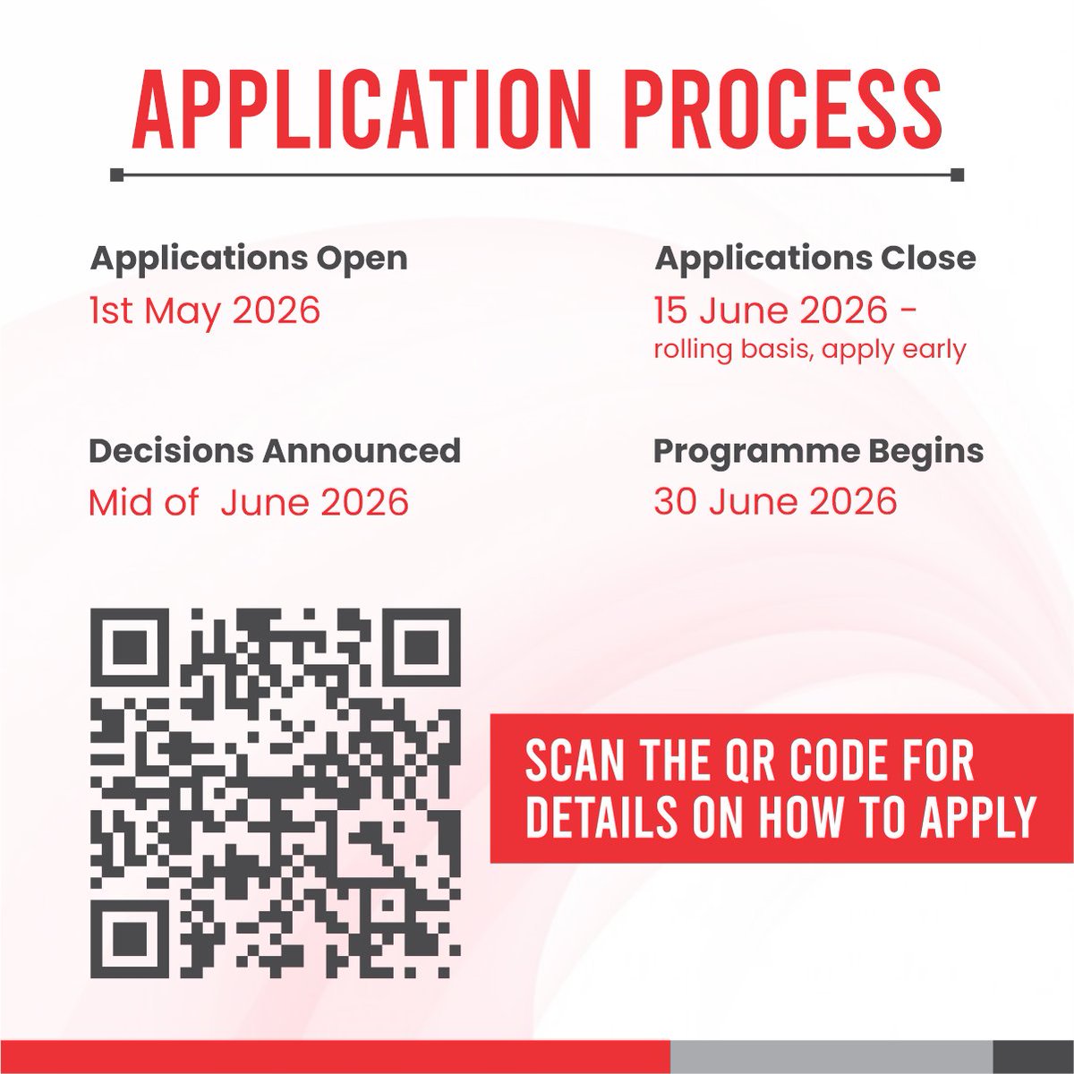 CDPRPak's tweet photo. CDPR has launched the Young Policy Scholar Programme for pre-college students in Pakistan.
Build research &amp; writing skills, gain a competitive edge, and complete a hands-on policy project leading to your own policy brief. Apply via QR code or visit https://t.co/Qd3Q9EsiBl https://t.co/9gt7jfOxbU