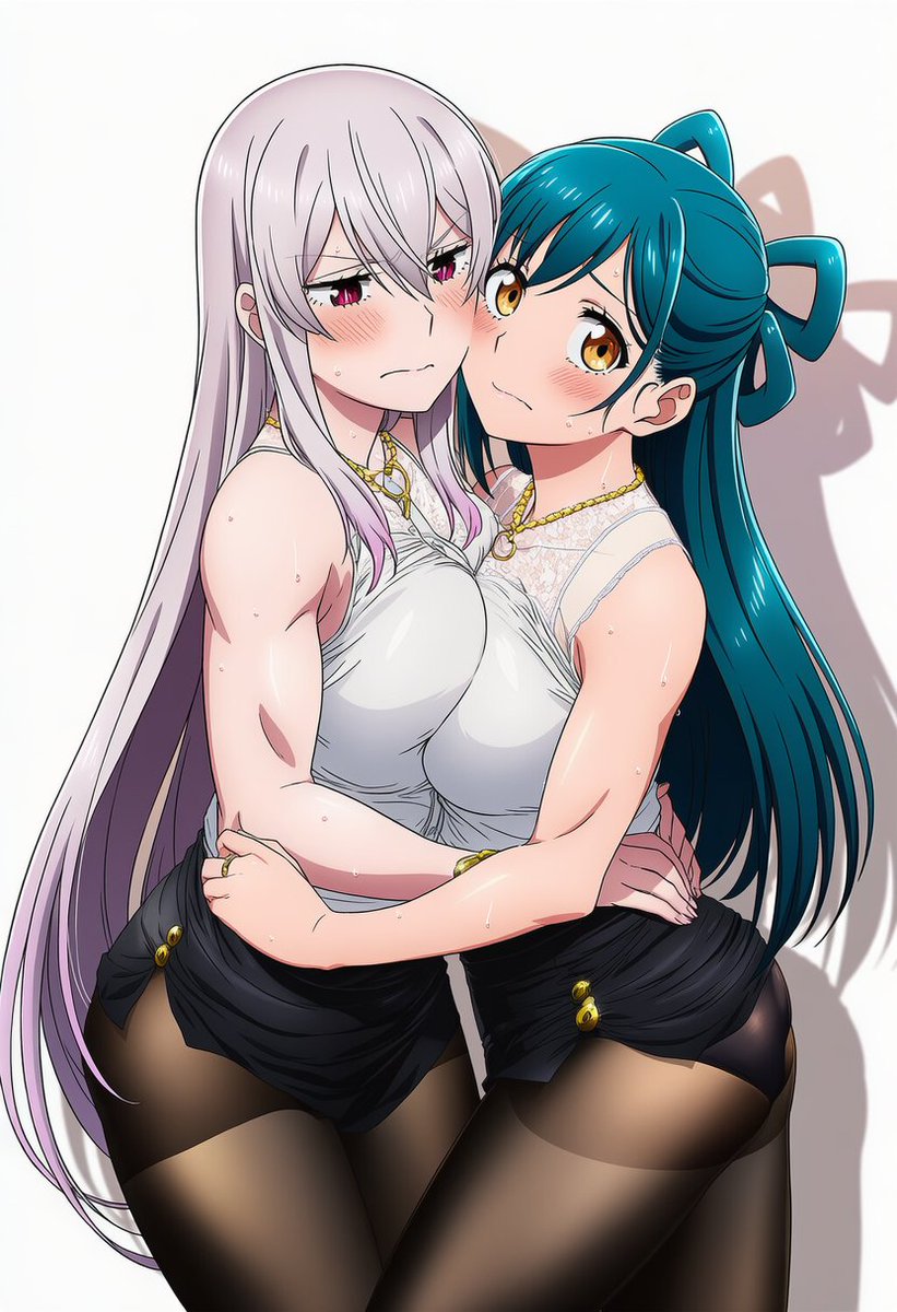 Emi_AItelier's tweet photo. Sharing more of the duo Uzen Kyouko and Azuma Himari - Chained Soldier (274 images) 🥰 https://t.co/Y0u3iUOju6