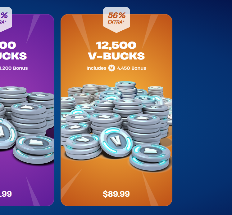 GameChap's tweet photo. $90 buys you 12,500 Vbucks in Fortnite.

You'd quite possibly use the items that you get for around 2-3 hours total and then leave them to gather dust in your locker.

I think there's a massive disparity in our pricing perception between microtransactions and new game releases. https://t.co/8pLEEJlHDJ