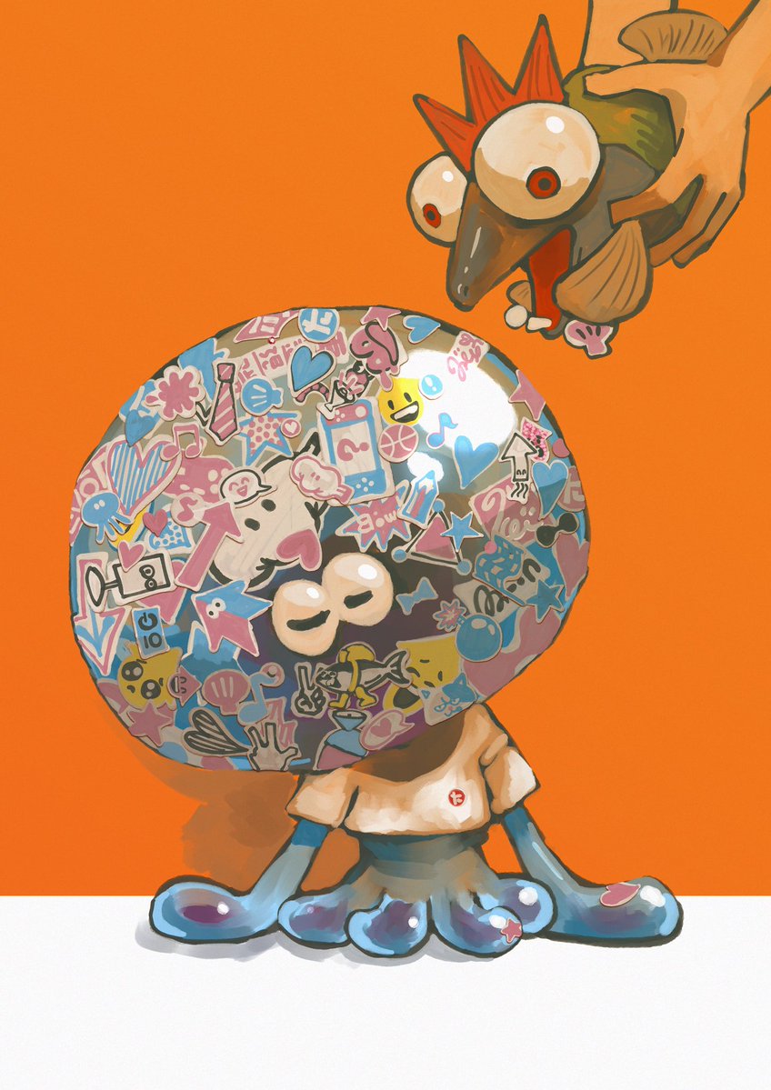 gokigenfriday's tweet photo. クラゲくんをデコろう https://t.co/lFrHQhBzxu