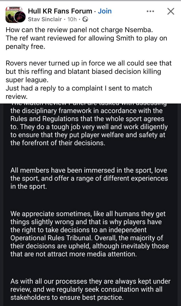RattledRobin's tweet photo. Imagine spending your Tuesday writing a formal essay to the RFL just to get hit with the ultimate corporate copy-paste reply. They are completely broken. 😭😂 #RattledRobin https://t.co/ZidzfVkbTR