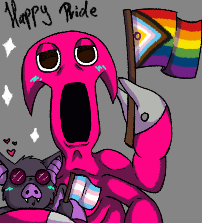 FreakVanKuchen's tweet photo. Happy pridemonth!
💉🦇
#GoBB #GartenofBanBan #GoBBOC #GartenofBanBaOc https://t.co/NqTf40HSOe