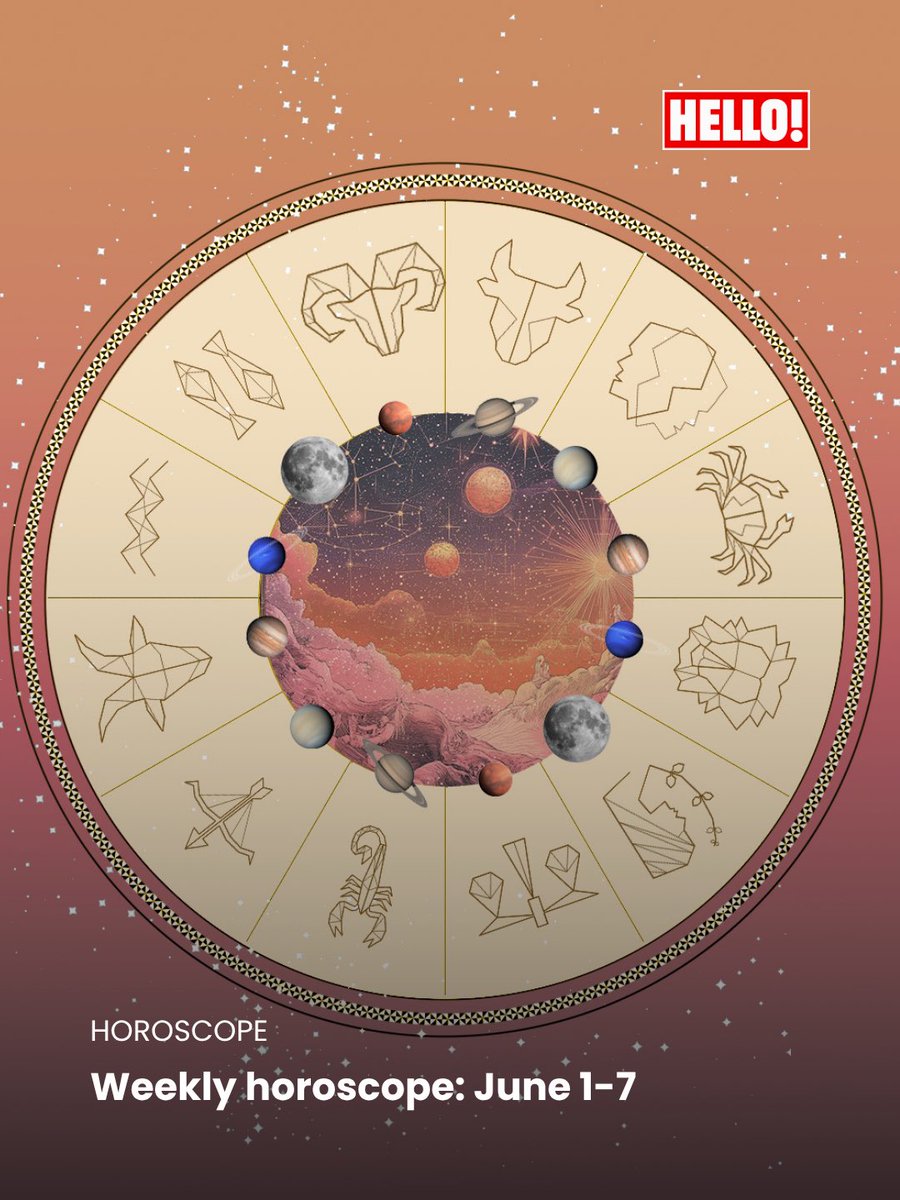 HELLOmagIndia's tweet photo. Ready to see what the stars have in store? Read your weekly #horoscope here: https://t.co/cEUoLU7TwX #HELLOIndia #HELLOMagazine #HELLOHoroscope #Astrology https://t.co/oProZhE3pK