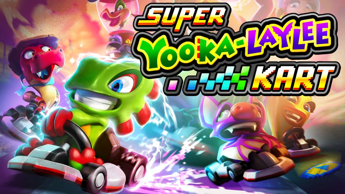 gematsu's tweet photo. Super Yooka-Laylee Kart page appears on SteamDB https://t.co/g1vaw5YqP5 https://t.co/FCkYxxvyGJ