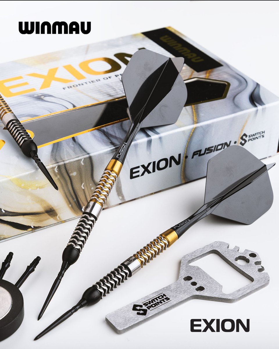 Dartshopper's tweet photo. ๐ NEW WINMAU LAUNCH ๐
The all-new Exion and Fornax darts are now available, featuring striking designs and Winmau's Switch Point technology. ๐ฏ
Shop now: https://t.co/JUoRd6vKLI
#Winmau #Exion #Fornax #Darts #DartsLaunch #Dartshopper #PDCDarts https://t.co/S4aKVfEE7v