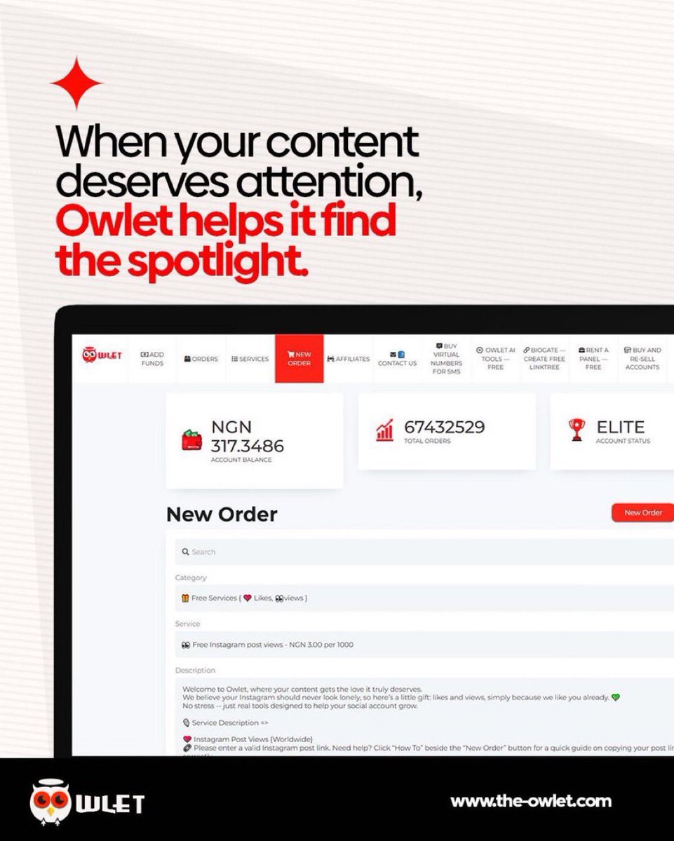 Elladeyforyou's tweet photo. What is your content without attention or a spotlight?

That's where @theowletonline comes in https://t.co/Vi4Egm7n6I