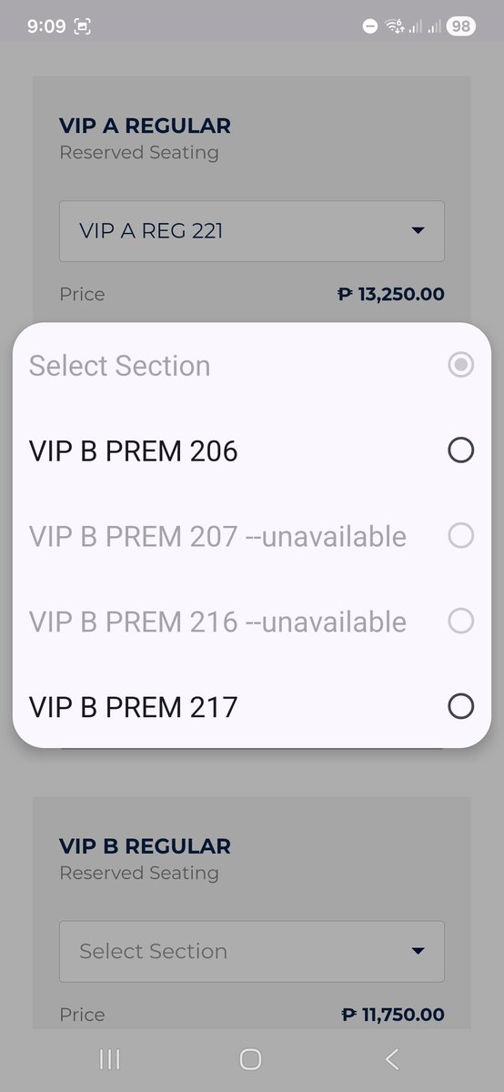 ccutau's tweet photo. BABYMONSTER CHOOM IN MANILA SEATS AVAILABLE AS OF 9:21 PM 06/02/2026

TIER: VIP B PREM 206, 217

#BABYMONSTER #CHOOM #BABYMONSTERinMANILA #CHOOMinMANILA https://t.co/od5LOTFlBV