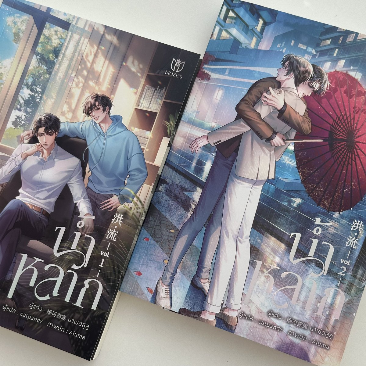 Jlli RT @jllis0urce: #jlliread ᓚ₍⑅^..^₎📖♡ #น้ำหลาก 🌫️🌧️ นิยายวายจีนแปลไทย มี ...