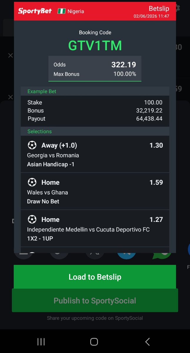 Freshtip1's tweet photo. GTV1TM
319 Odds https://t.co/jTQ02qSq26