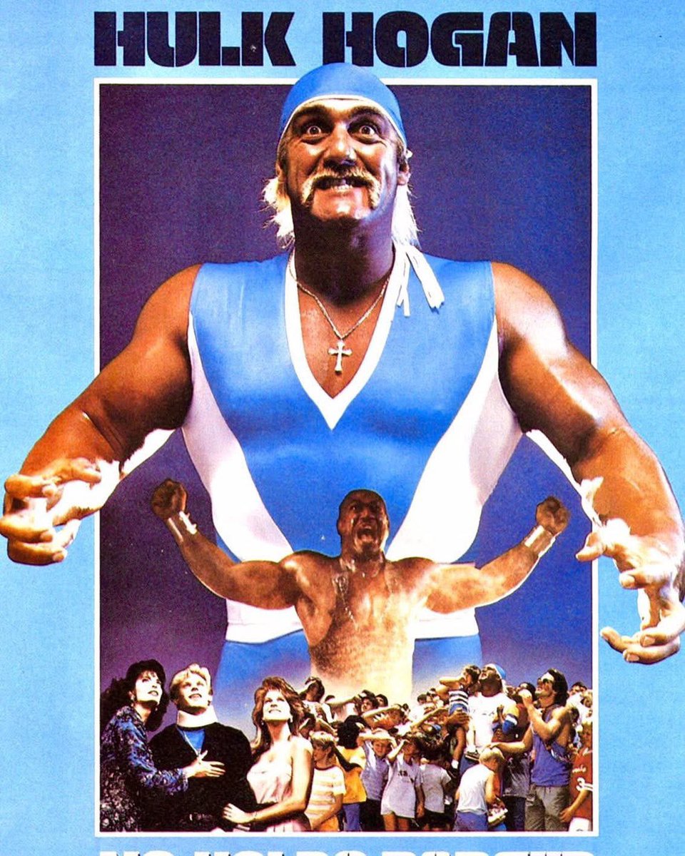 UltWresTrivia's tweet photo. #OTD 37 years ago, the cult classic ‘No Holds Barred’ was released!! 
Trivia question: What was the name of Hulk Hogan’s character in the film? 🤔 https://t.co/mNt54ZBDKq
