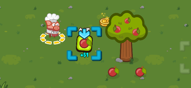SnoutUp's tweet photo. Changed it to an zone-trigger (common in my game), lost quite a bit of juice, control and responsiveness... And it performs even worse than control-scheme-breaking "click here to upgrade". Wild. Anyone want to give my onboarding (web) a test? #gamedev #indiedev https://t.co/cpqiVaaFLE
