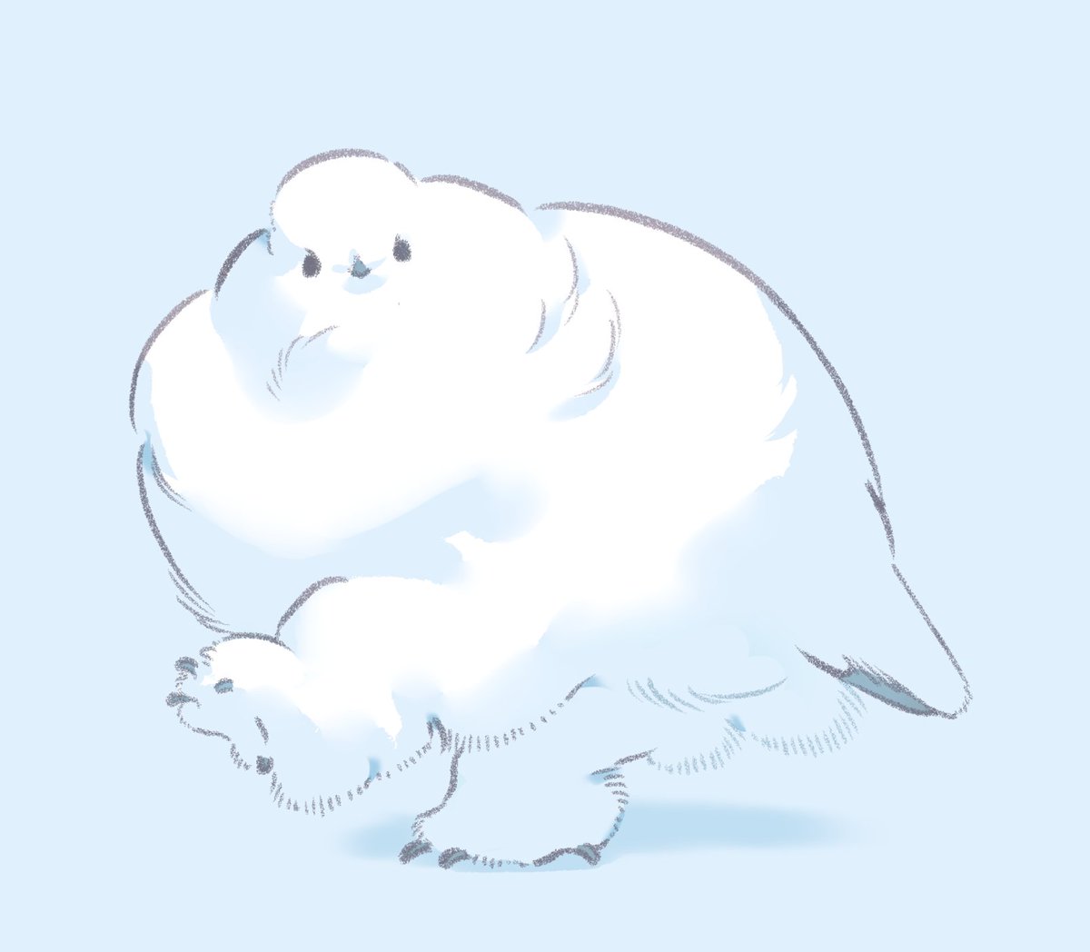 Fluffy_Holidays's tweet photo. モッフ https://t.co/0iv976E0DF
