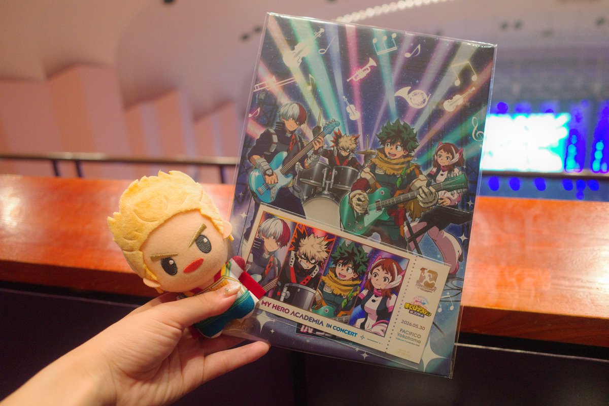 togtmro's tweet photo. 念願のオケコン！
演奏中に実際の映像が後ろに流れそこに生アフレコ…創り上げられていく過程も堪能できた。贅沢にも程がある🦸🏻‍♂️
#ヒロアカinコンサート 
#林ゆうき さん https://t.co/jlNCzMXqDq