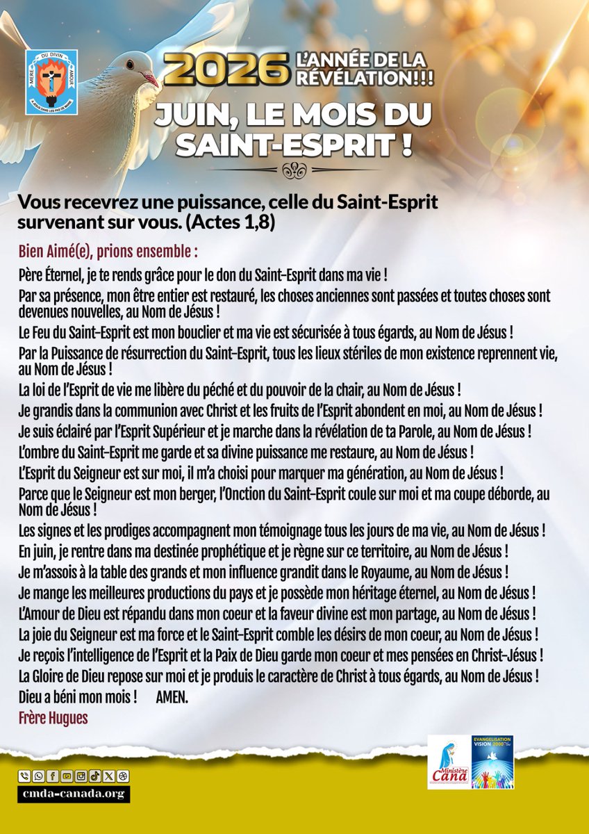 frhugues's tweet photo. #June2026 #HolySpirit #JesusChrist #LivingWord #Canada @cmda_ameriques https://t.co/Zzpca59gSt