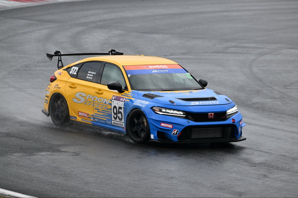 EXwfaMmpdtwgw's tweet photo. #2026スーパー耐久公式テスト
#スーパー耐久
#95号車
#TEAMSPOON
#CIVICtypeR https://t.co/NEUQfCfslj