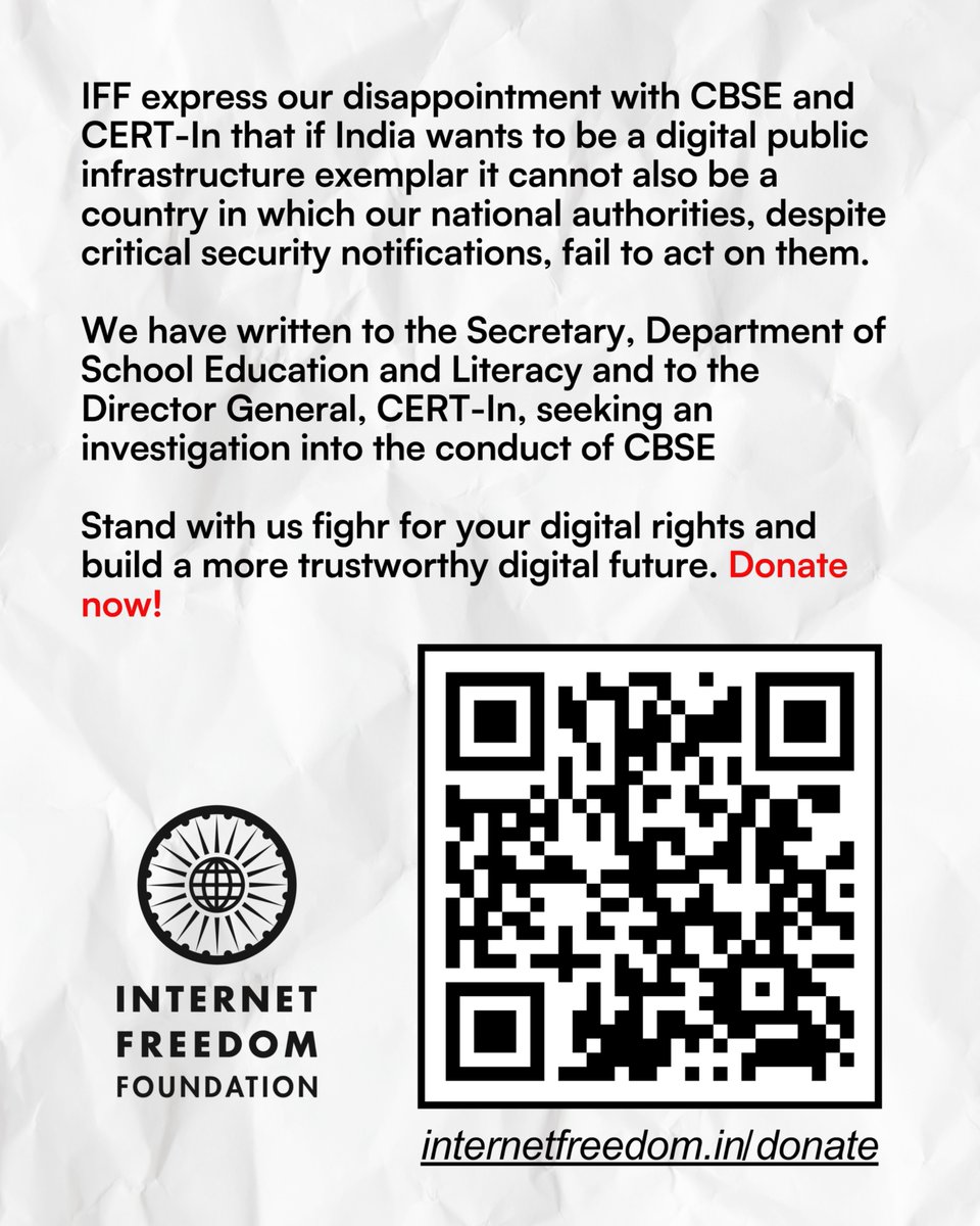 internetfreedom's tweet photo. The story isn’t that students hacked the CBSE website, it’s that the system couldn’t handle someone  poking around

Comic by @aaaaadvik https://t.co/Zu9bzEH6bD