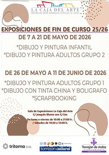 Ayto_Torrejon's tweet photo. CULTURA | Conoce las exposiciones que se pueden disfrutar durante estos días de forma gratuita en los centros culturales de la ciudad #TorrejónDeArdoz @torrejoncultura @LaCajaDelArte @JosAMoreno9 
🔗 https://t.co/QPxqZzwzc5 https://t.co/99eGFDMQU2