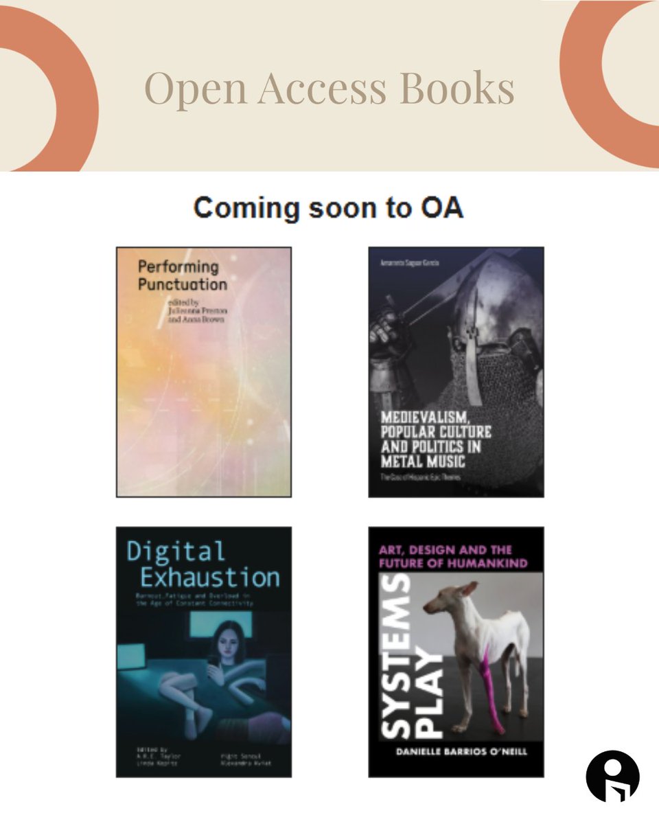 IntellectBooks's tweet photo. Are you signed up to receive our Open Access newsletter?

Swipe through to explore some of the highlights from our latest edition, featuring new books, journal issues and articles from Intellect.

Read the newsletter 👉 https://t.co/yEcfHe4izJ

Sign up 👉 https://t.co/IBX3T7yXRK https://t.co/xKoErPJYPT