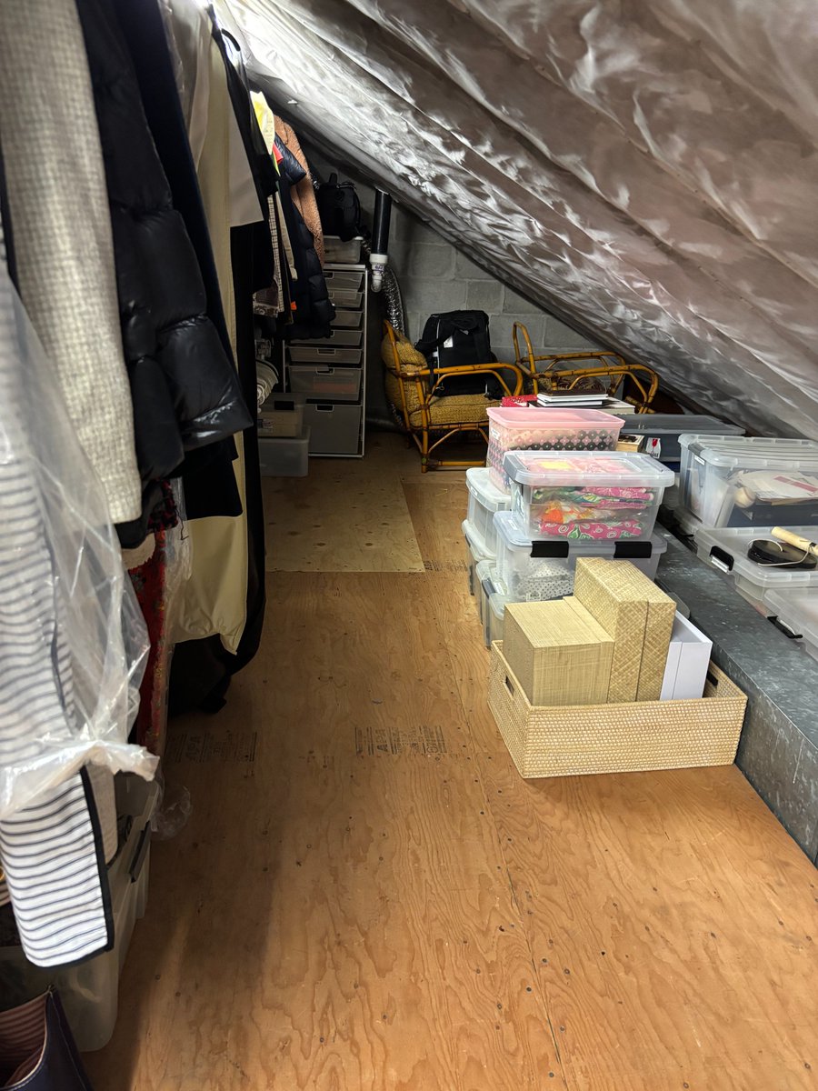 TheSeanaMethod's tweet photo. Before, during, and after of an attic organizing project. Still a few items to address, but now the client can see and access everything. No project too big!
#atticorganizing #professionalorganizer https://t.co/RTFx62tdod