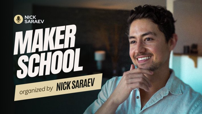 jowlhan's tweet photo. Has anyone here tried Nick Saraev's maker school? 

Looking around people seem overwhelming positive about it. https://t.co/yl4QyP8DPQ