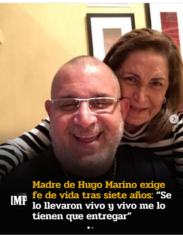 BanachReflexive's tweet photo. Martes 2 de Junio de 2026, a los 7 años de su desaparición forzada queremos saber ¿Dónde está el Sr. Hugo Marino? @egleegolobato @LarryDevoe @Defensoria_Vzla https://t.co/ghhZz9GRTZ