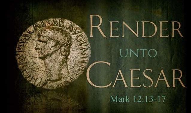 ArchbpCThompson's tweet photo. “Repay to Caesar what belongs to Caesar and to God what belongs to God” (Mk 12:13–17). Jesus’s kingdom is not of this world. https://t.co/hXwTpqmsTV