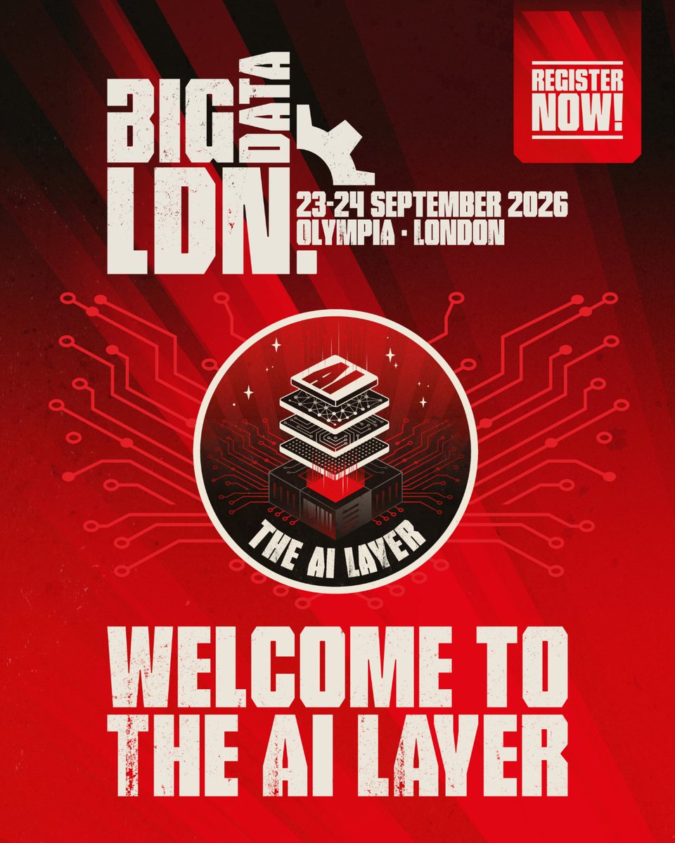 BigData_LDN's tweet photo. 🚀 NEW for #BigDataLDN 2026: The AI Layer!

The AI Layer is a dedicated destination for discovering the latest AI innovations and insights at the UK's largest data, analytics and AI event.

🎟️ Register now: https://t.co/U8DdEvKWcr

#EnterpriseAI #AgenticAI #AIGovernance https://t.co/u7WmbFNkZQ