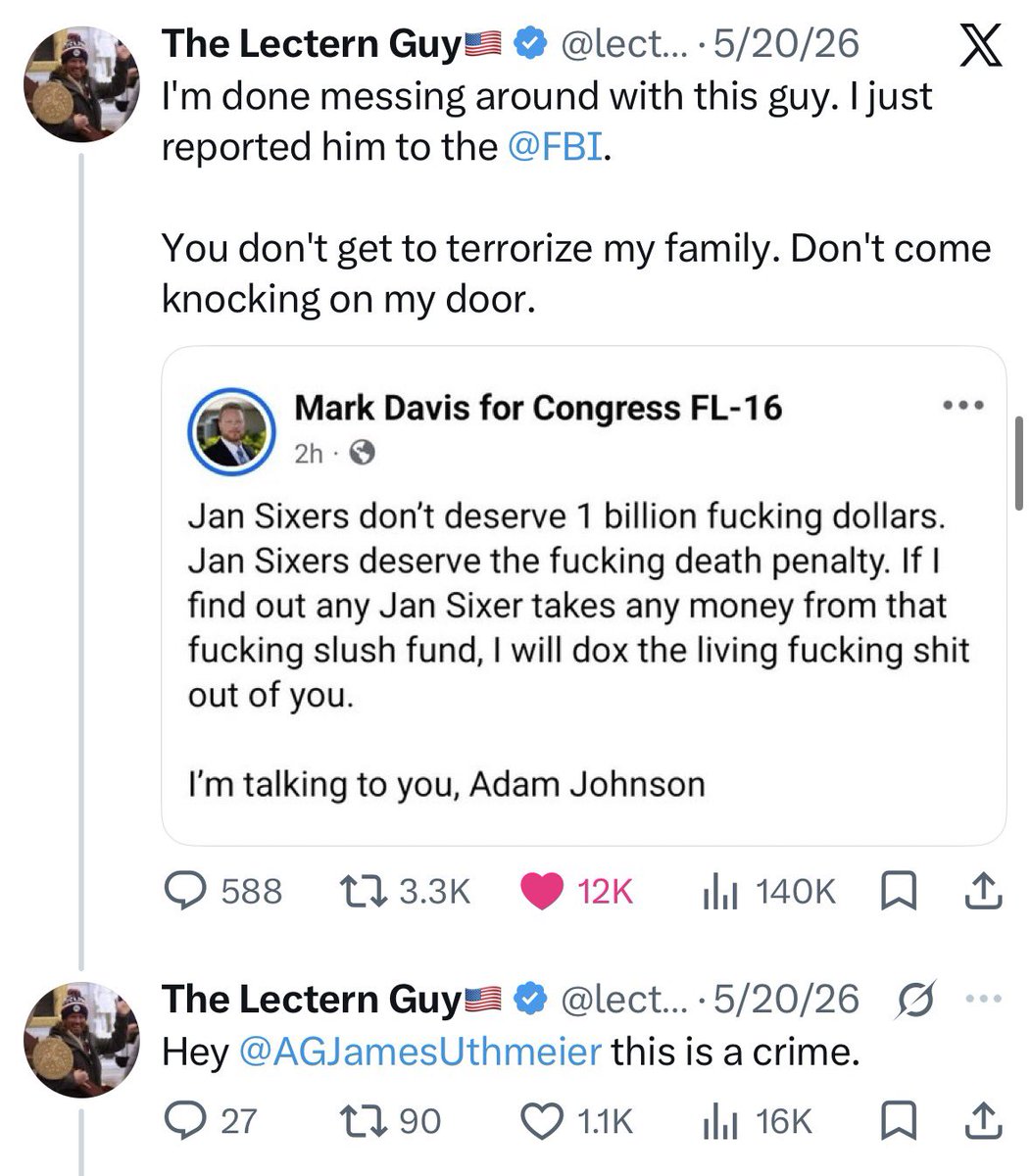 Mark Davis for Congress tweet media