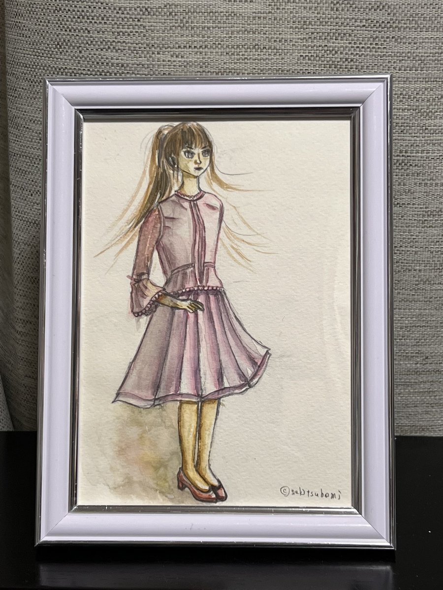 オリジナルキャラクター 月 色美 透明水彩 2L 6/7 かたしな村まるしぇ