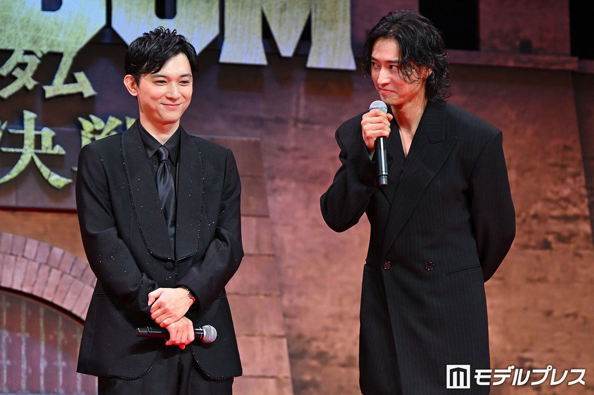 modelpress's tweet photo. “蒙恬”志尊淳「キングダム」イベント初参加
座長・山﨑賢人の存在感に感銘

🔥「キングダム 魂の決戦」ワールドプレミア
https://t.co/oaz5We6HmE

「4作品背負ってきた背中を見させていただきました」

#キングダム @kingdomthemovie https://t.co/msc4E5IsgJ