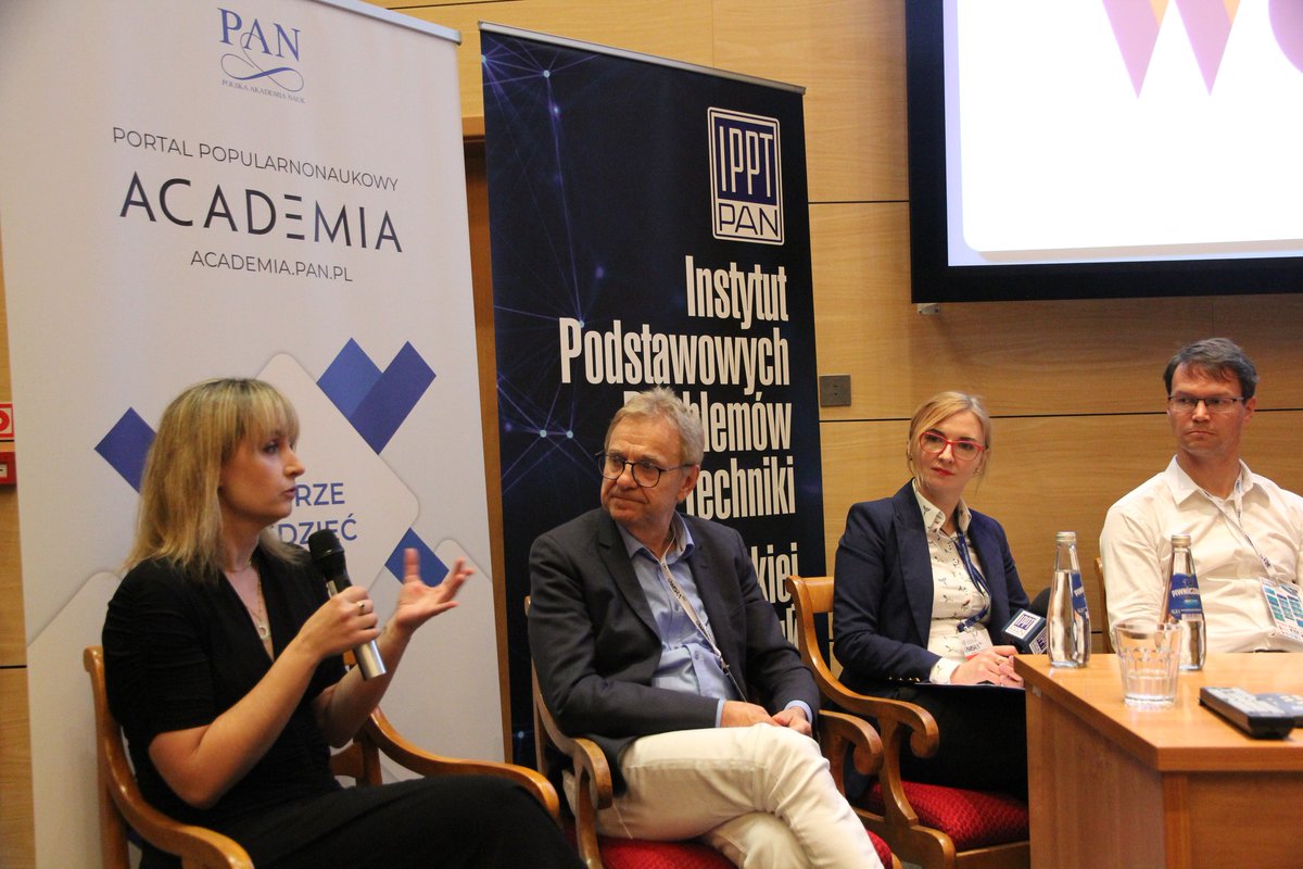 ipptpan's tweet photo. ✨ Looking back at AMBRA 2026, held at IPPT PAN - Institute of Fundamental Technological Research, Polish Academy of Sciences, on May 17–21.

Over five intensive and inspiring days, our Institute had the pleasure of hosting researchers, engineers, and experts working at the forefront of advanced materials and technologies for biomedical, environmental, and agricultural applications.

The conference brought together an international community focused on exchanging knowledge, sharing recent results, and discussing future directions in materials science and its real-world applications. From keynote lectures and technical sessions to lively panel discussions and informal conversations in the corridors, AMBRA 2026 was a true space for interdisciplinary dialogue.

📷 We are pleased to share a few snapshots capturing the atmosphere of the event – not only the presentations and speakers, but also the energy of collaboration and scientific exchange that filled the venue throughout the week.

Once again, AMBRA demonstrated that interdisciplinarity is not just a concept, but a daily practice that connects fundamental research with engineering and application-driven innovation.

👏 We sincerely thank all speakers, participants, and organizers for their contributions, engagement, and inspiring discussions that made this conference a success.

Special thanks go to Wrocław University of Science and Technology and the Institute of Low Temperature and Structure Research, PAS, for their cooperation in organizing this event.

We look forward to continuing these conversations and to welcoming you at the next edition of AMBRA! 🚀

#AMBRA2026 #IPPTPAN #Biomaterials #Nanotechnology #AdvancedMaterials #ResearchCommunity #ScienceInMotion #ScienceCommunication