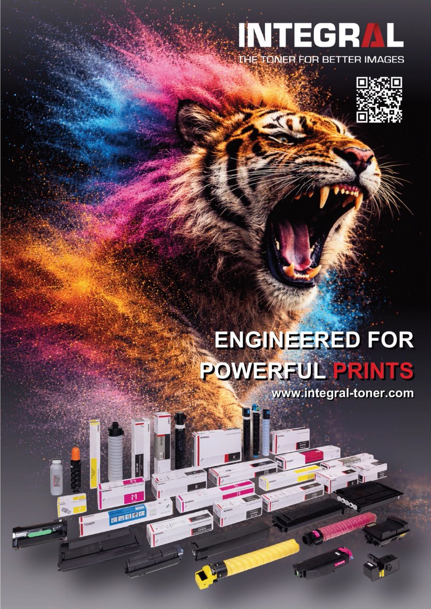 imagingmag's tweet photo. INTEGRAL Toners – Engineered for Powerful Prints
Click here for more Details:👇
https://t.co/Zx5aDnrCBG
#Integral @SwapanR56454932 @imagingmag #imagingsolution #imagingsolutionmagazine https://t.co/l3pWegXjJE