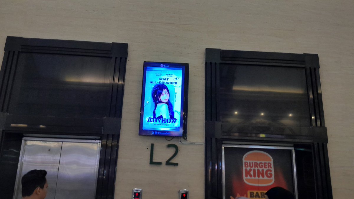 queeri_official's tweet photo. #BABYMONSTER #AHYEON 
1st Winner Pre-Liminaries GOAT ALL ROUNDER Group C

Ad Location: TV Lift Jogja City Mall, Yogyakarta 
Ad Period: June 1-7, 2026

#Queeri #Queeri_Proof https://t.co/2Vd4yZOYKN