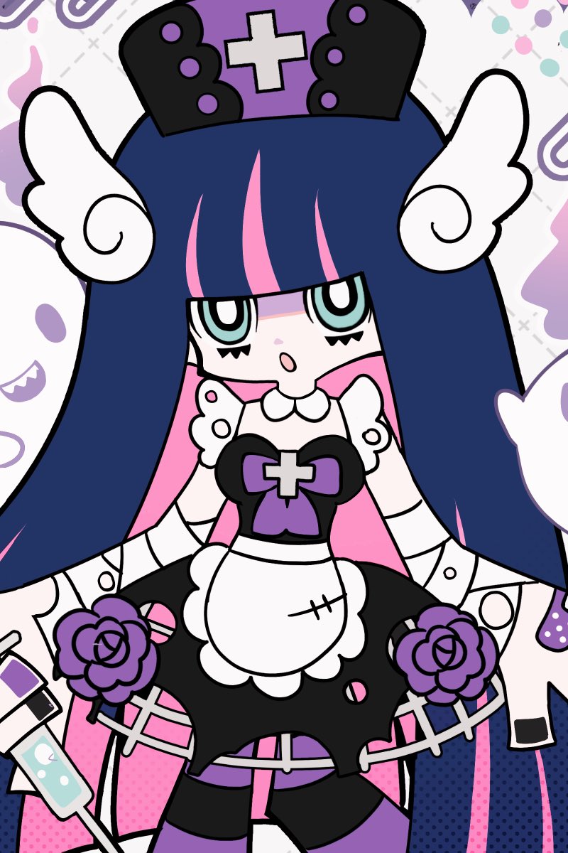 TukinoYoru336's tweet photo. ゴシックナース ストッキング #PantyAndStocking #Newパンスト #NewPS https://t.co/VPZvtpdbIb