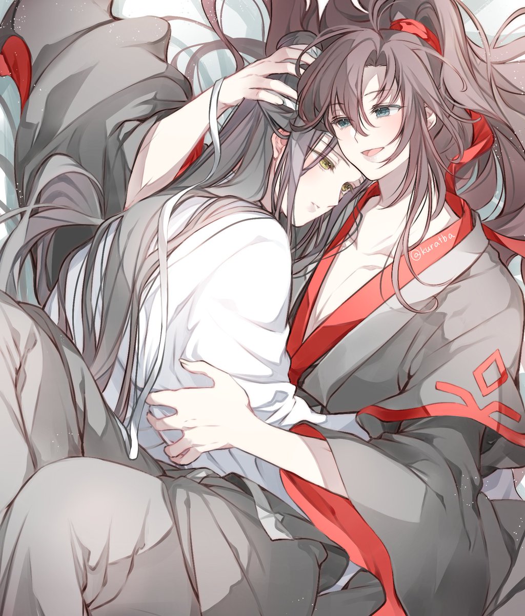 kuratba's tweet photo. 良い子の藍湛  #MDZS https://t.co/7I7QBxorX3